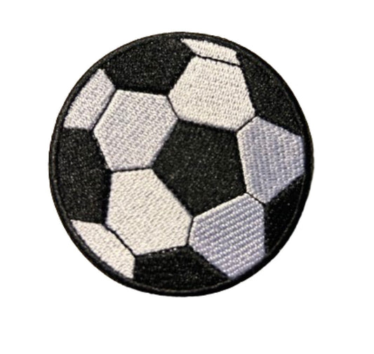 Soccer Patch Iron On Ready Field Goal Football