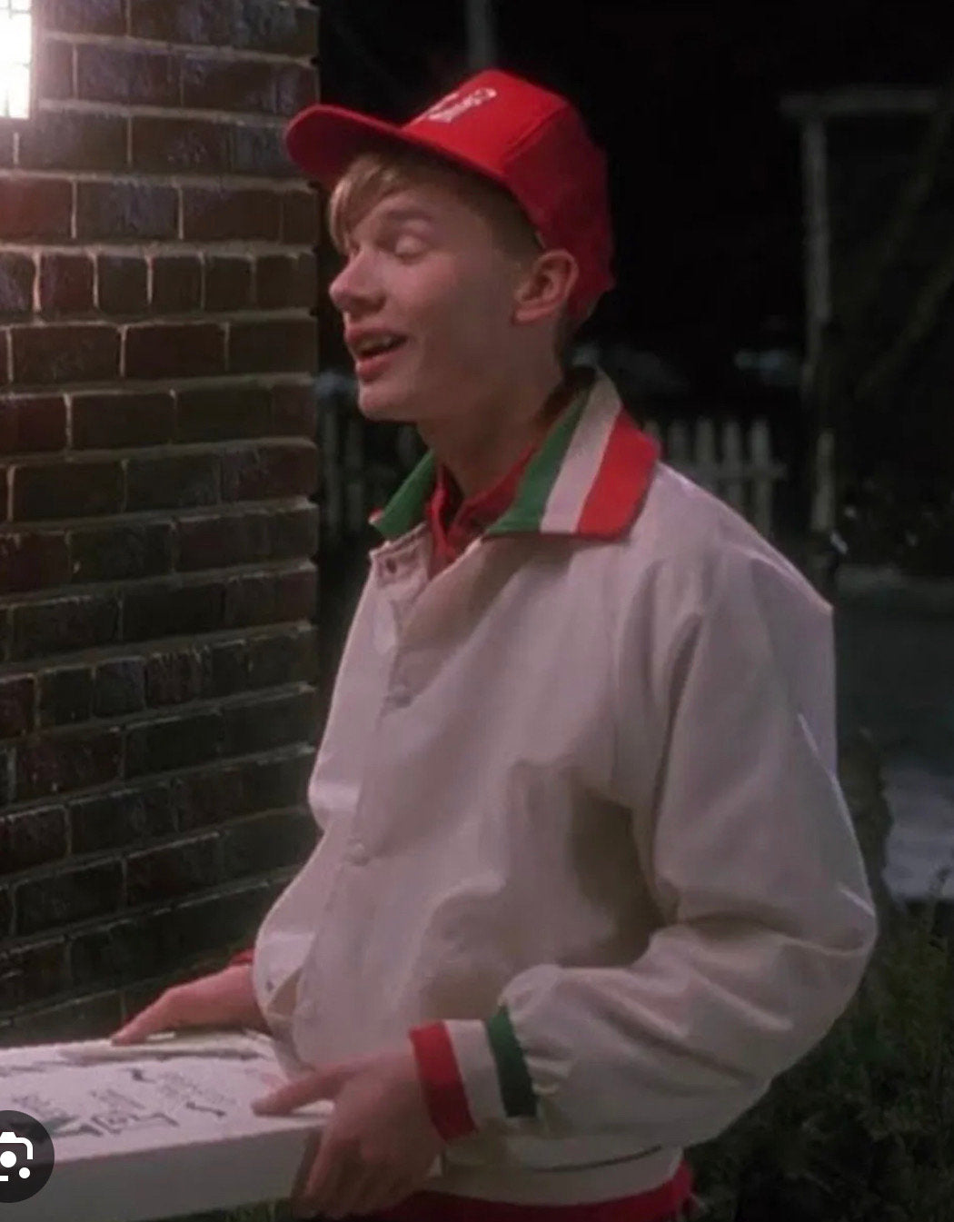 Little Nero’s Pizza Hat Brand New Cap Home Alone Pizza Christmas Movie Delivery Stocking Stuffer Foam Trucker Shirts Also Available
