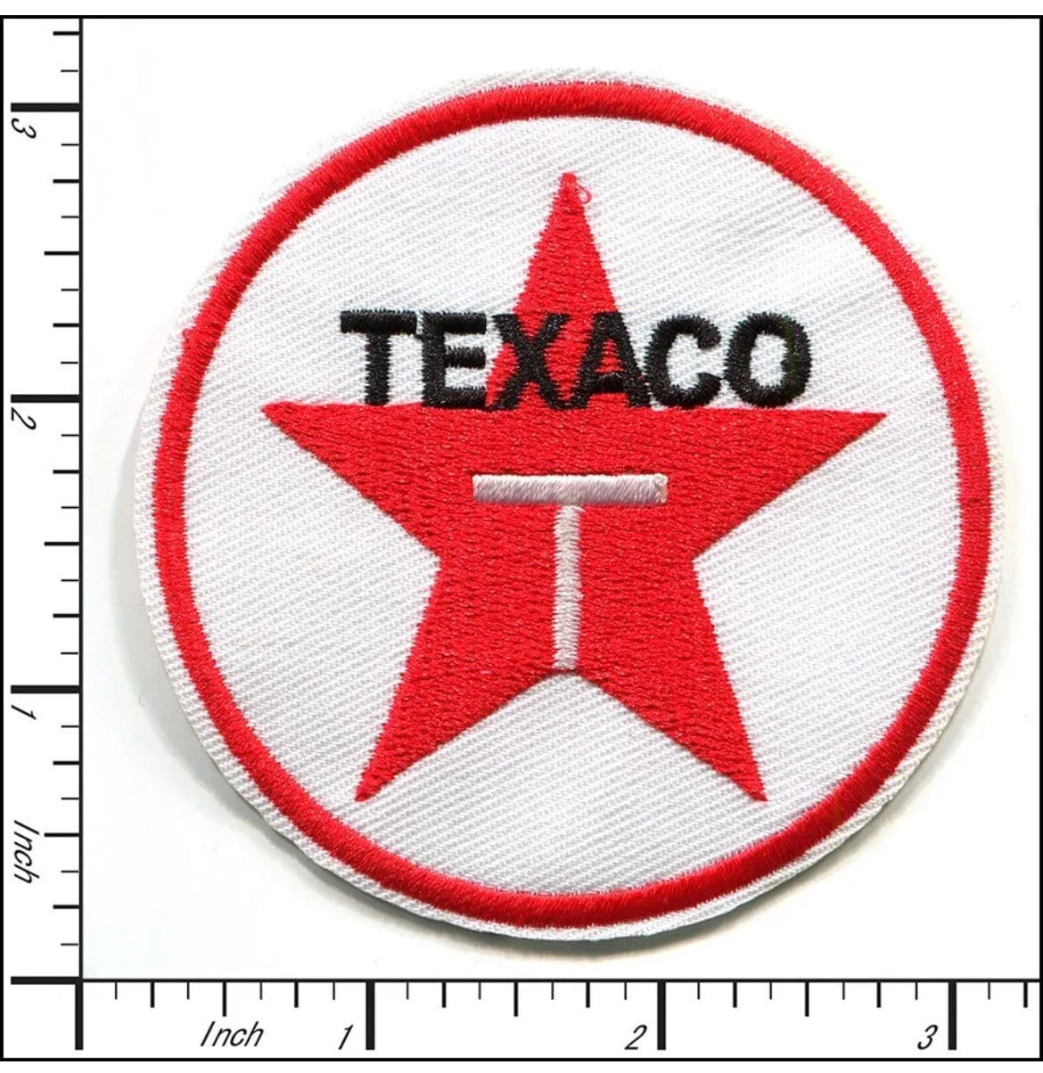 TEXACO Patch Gas Patch Iron On Ready Brand New Vintage Logo Fuel Antique Look