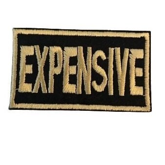 Expensive Iron On Ready Patch Embroidered Filler Patch Hat Bar Patch